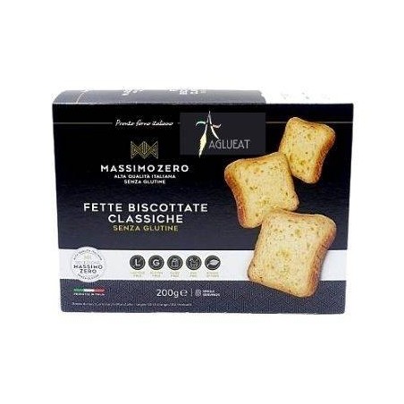 Massimo Zero Fette Biscottate Classiche senza glutine 200g