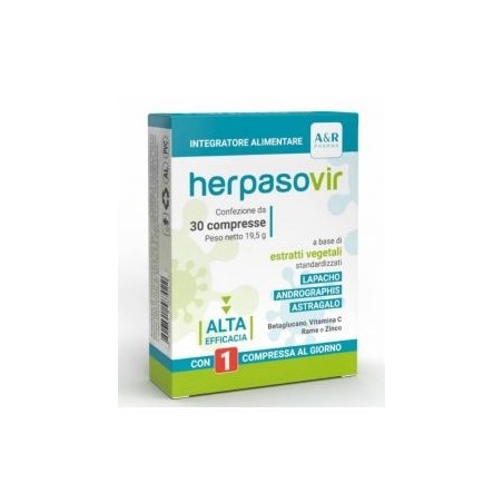 A&R pharma Herpasovir integratore 30 compresse