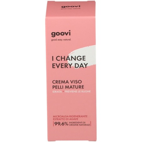 Goovi crema viso antirughe per pelli mature 50ml