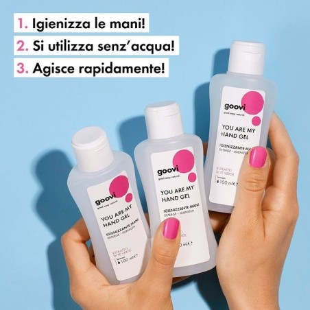 Goovi gel igienizzante per le mani 100ml