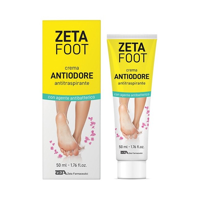 Zeta farmaceutici Zetafoot crema antiodore 50ml