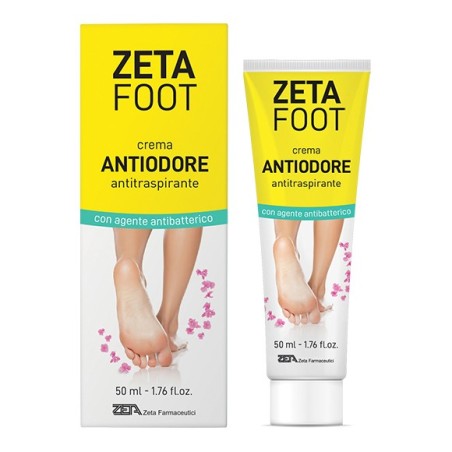 Zeta farmaceutici Zetafoot crema antiodore 50ml