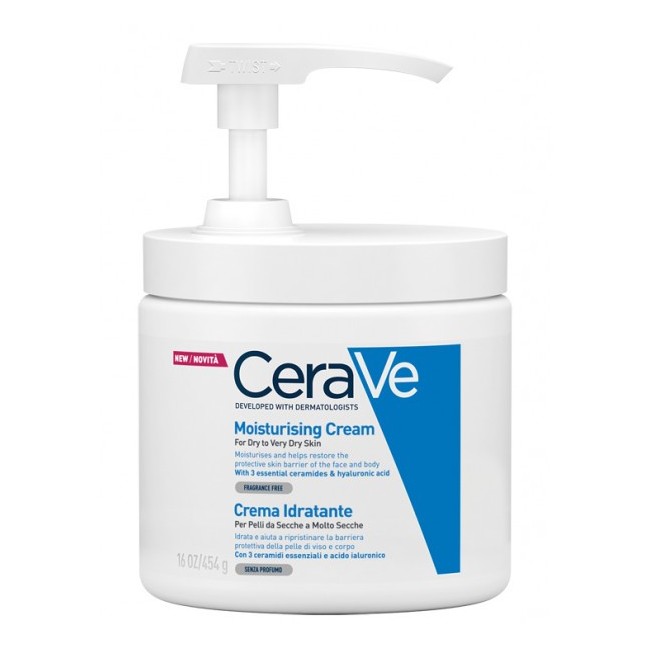 Cerave crema idratante pelli secche e molto secche 454 ml