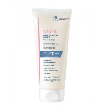 Ducray Ictyane crema doccia detergente 200ml