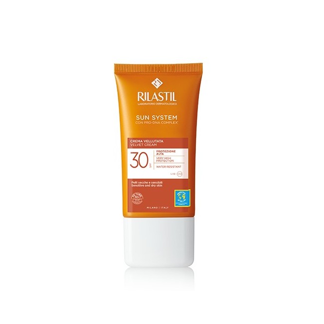 Rilastil Sun Crema Vellutata protezione SPF30 Viso 50ml