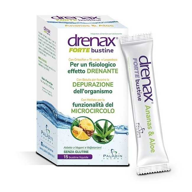 Drenax forte ananas 15 stick integratore drenante