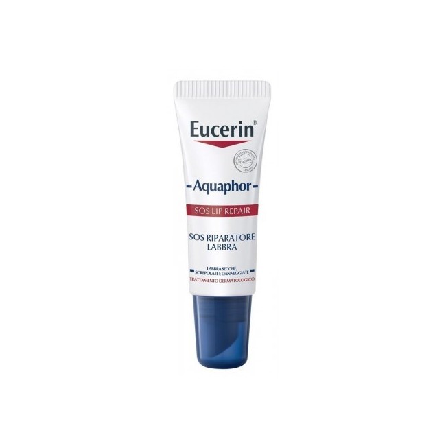 Eucerin aquaphor sos riparatore labbra tubo 10 ml