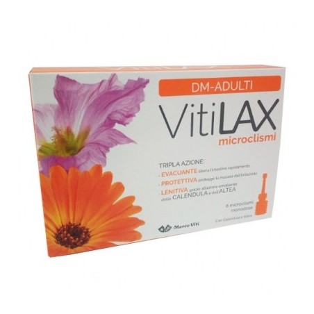 Marco Viti farmaceutici Vitilax microclismi adulti 6x9g