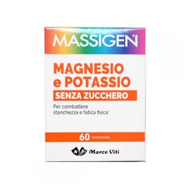 Massigen magnesio potassio integratore 60 compresse