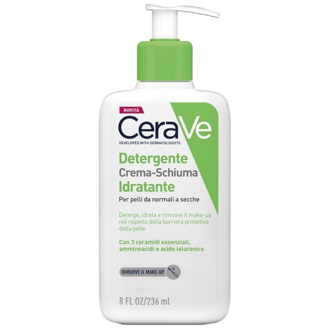 Cerave cream to foam cleanser Detergente 236 ml