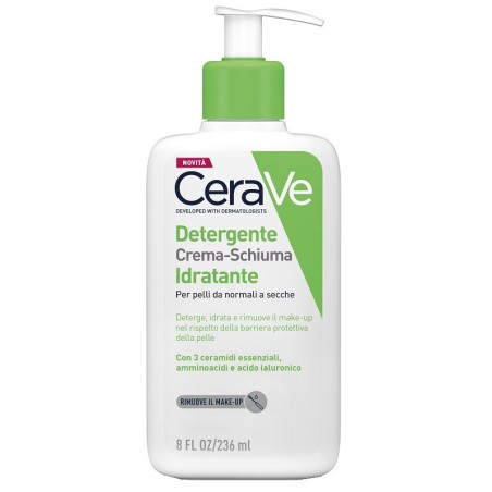 Cerave cream to foam cleanser Detergente 236 ml