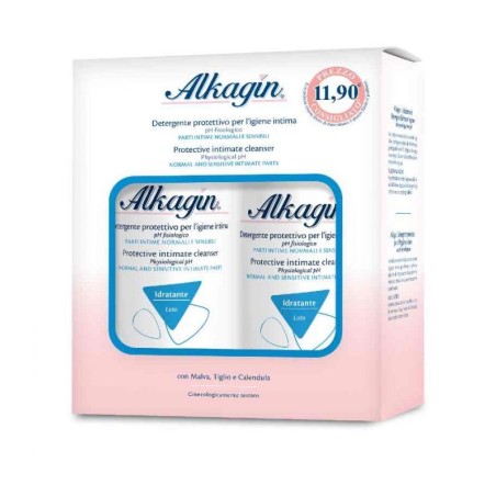 Alkagin Bipack Ph 4,5 Detergente intimo idratante