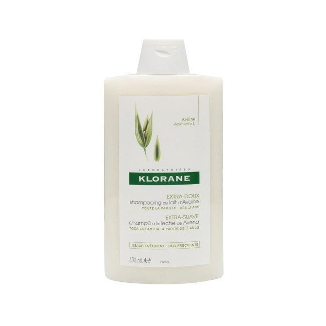 Klorane shampoo uso frequente al latte d'avena 400 ml