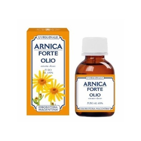 Erboristeria Magentina Arnica Forte Olio Puro 50 Ml