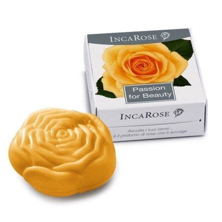 Diva Incarose Sapone Rosa Gialla detergente 125 g