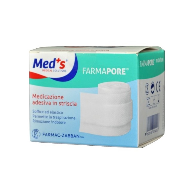 Farmac-zabban Meds Pore Medicazione Adesiva 1mx4cm