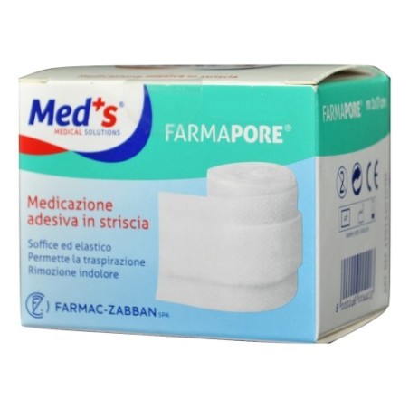 Farmac-zabban Meds Pore Medicazione Adesiva 1mx4cm