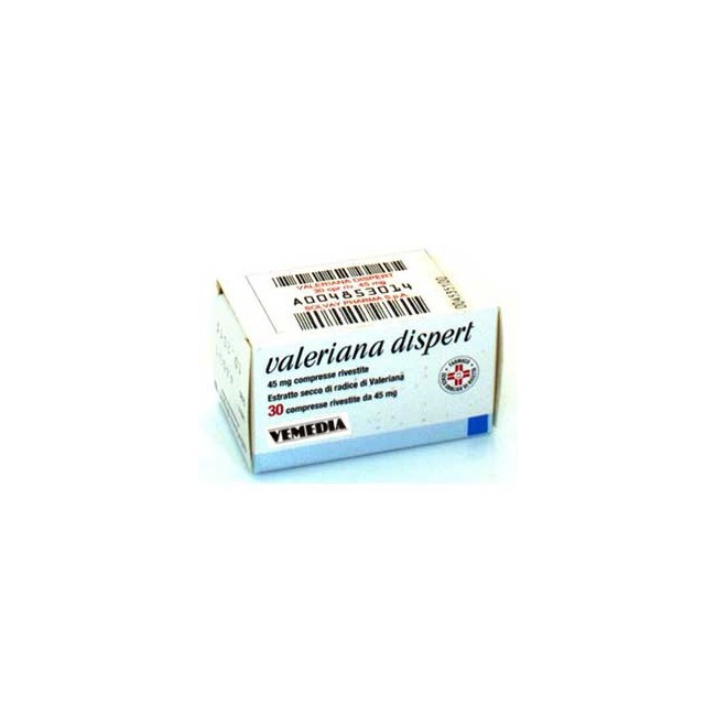 Valeriana Dispert 30 Compresse 45 Mg