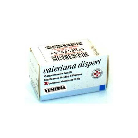 Valeriana Dispert 30 Compresse 45 Mg