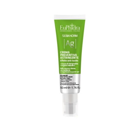 Euphidra Sebanorm Ag Crema Preventiva pelle grassa 50ml