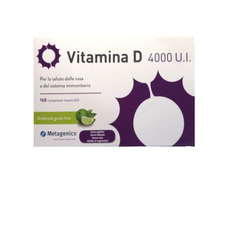 Metagenics Vitamina d 4000 u.i. 84 compresse