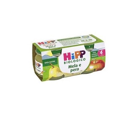 Hipp omogeneizzato mela e pera 2x80g