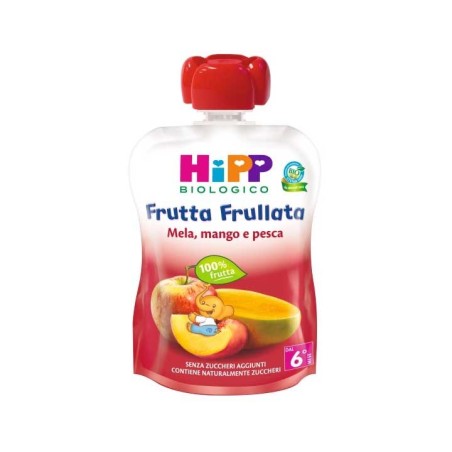 Hipp Frutta Frullata Mela Mango e Pesca 90 g