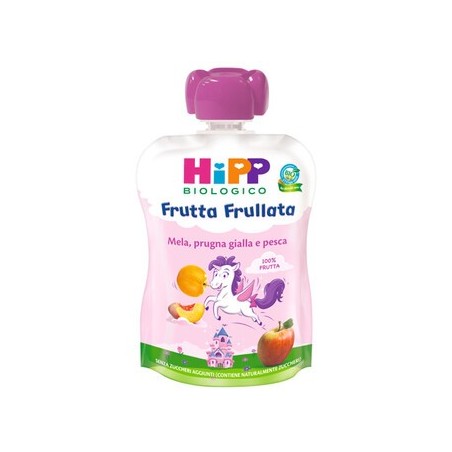 Hipp frutta frullata unicorno merenda per bambini 90g