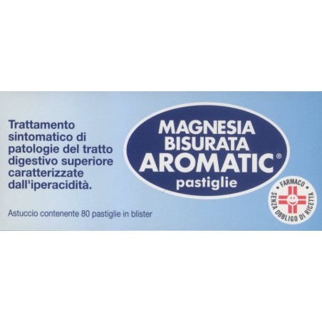 Magnesia Bisurata Aromatic* 80 Pastiglie