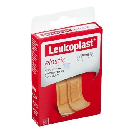 Leukoplast elastic cerotti 20 pezzi assortiti 2 formati