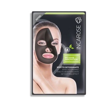 Di-va Incarose Mask Bio Tnt Black Detox azione detossinante 1 pezzo