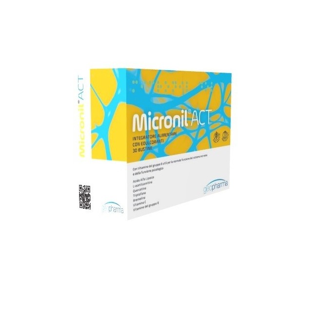 Geofarma Micronil Act integratore di vitamine 30 Bustine