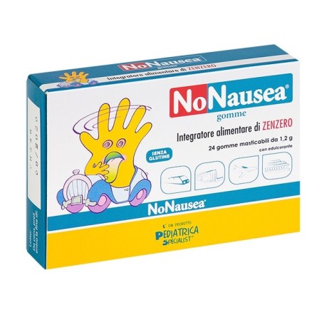 Pediatrica Specialist Nonausea integratore 24 Gomme