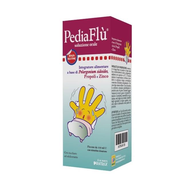 Pediatrica Pediaflu' sciroppo integratore bambini 150 Ml