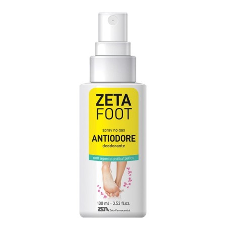 Zetafoot spray antiodore antibatterico rinfrescante 100ml