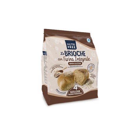 Nutrifree Le brioche con farina integrale 4 pezzi