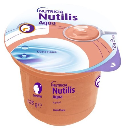 Nutricia Nutilis aqua gel pesca alimento per disfagici 12x125g