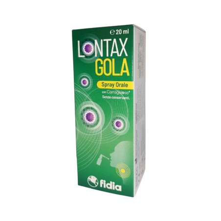 Lontax gola spray orale protettivo della mucosa 20ml