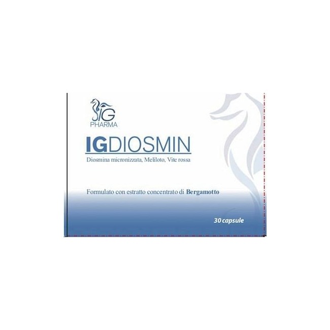 Ig pharma Igdiosmin integratore 30 capsule