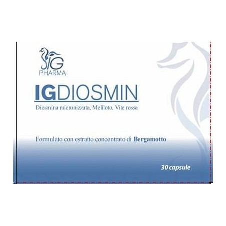 Ig pharma Igdiosmin integratore 30 capsule