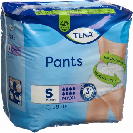 Tena pants maxi pannoloni taglia s 8 pezzi