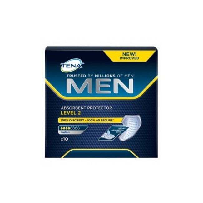 Tena Men Level 2 Medium mutande assorbenti per uomo 10 pezzi