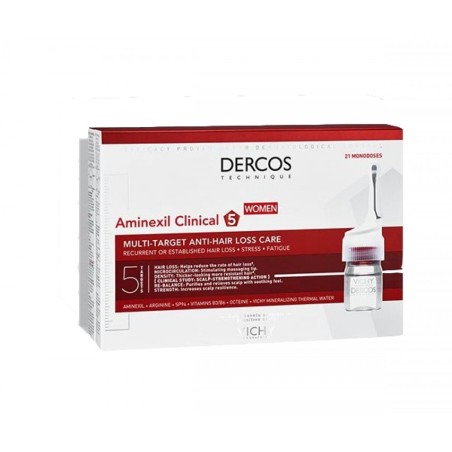 Dercos Aminexil Intensive 5 Donna Anti-Caduta 12 fiale 6 ml