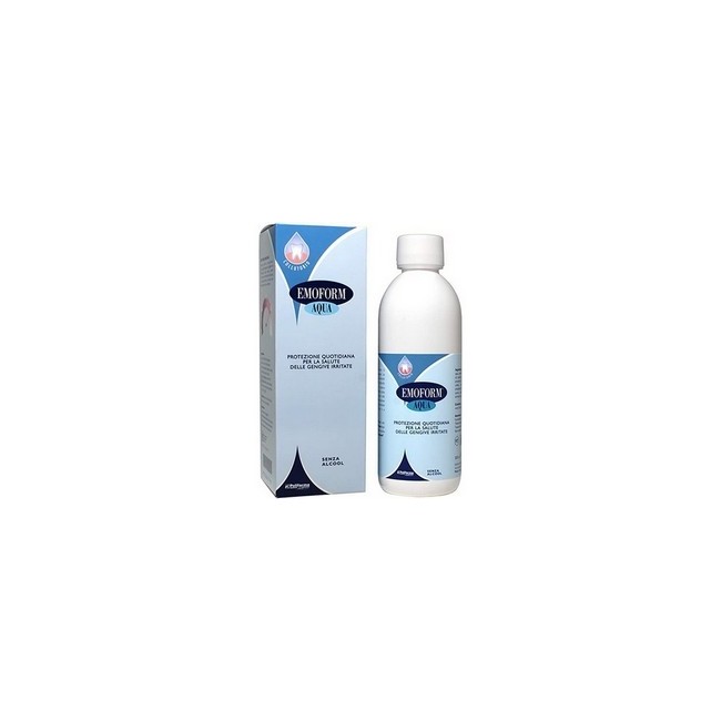 Emoform aqua collutorio delicato per gengive arrossate 300ml