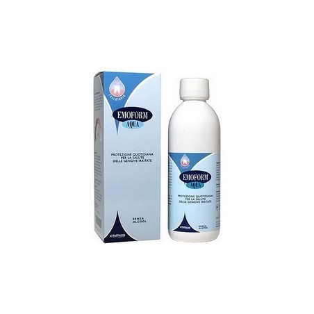 Emoform aqua collutorio delicato per gengive arrossate 300ml