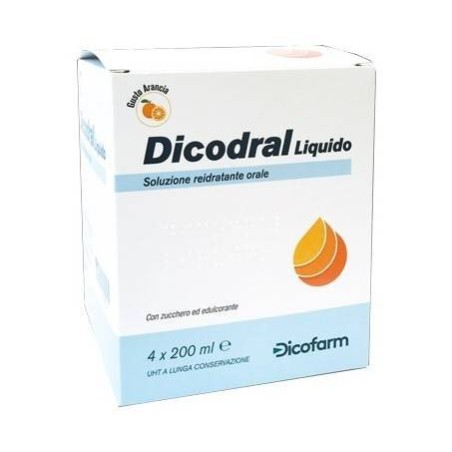 Dicodral Liquido Arancia 6 Brik 200ml