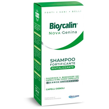 Bioscalin nova genina shampoo fortificante rivitalizzante 200 ml