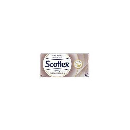 Scottex extra morbido fazzoletti per il raffreddore 8 pezzi