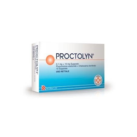 Proctolyn*10 Supposte 0,1mg+10mg