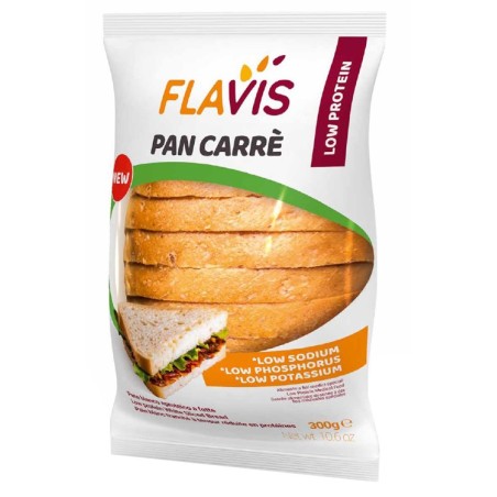 Dr. Schar Flavis Pan Carre' basso in proteine 300 G